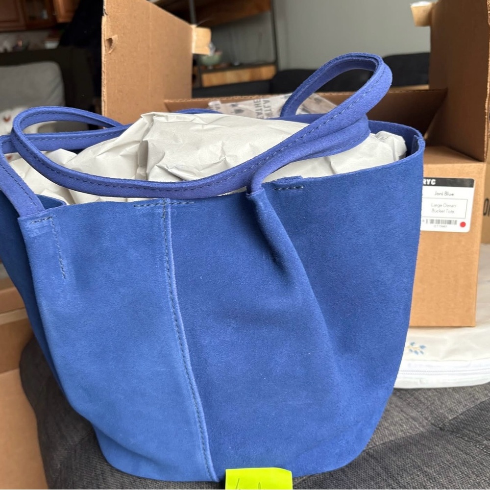Portland Leather Goods Large Devan in Joni Blue